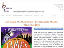 Tablet Screenshot of leeds-childrens-theatre.co.uk